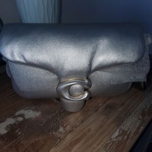 New miniCoach Pillow Tabby 18 Metallic Leather crossbody